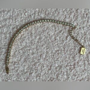 Miranda Frye Gold Meggan CZ Tennis Bracelet - GOOD CONDITION